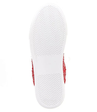 BETSEY JOHNSON SIDNY RED SNEAKER