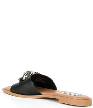 STEVE MADDEN GENE BLACK SANDALS