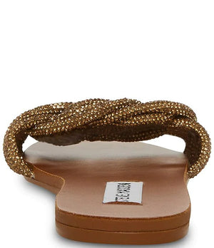 STEVE MADDEN ADORE BRONZE SANDALS