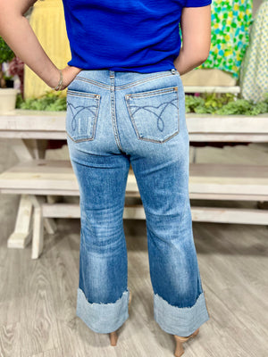 CIERRA HW RETRO WIDE LEG W/CUFF