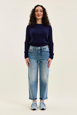 RACHEL JUDY BLUE ANKLE STRAIGHT