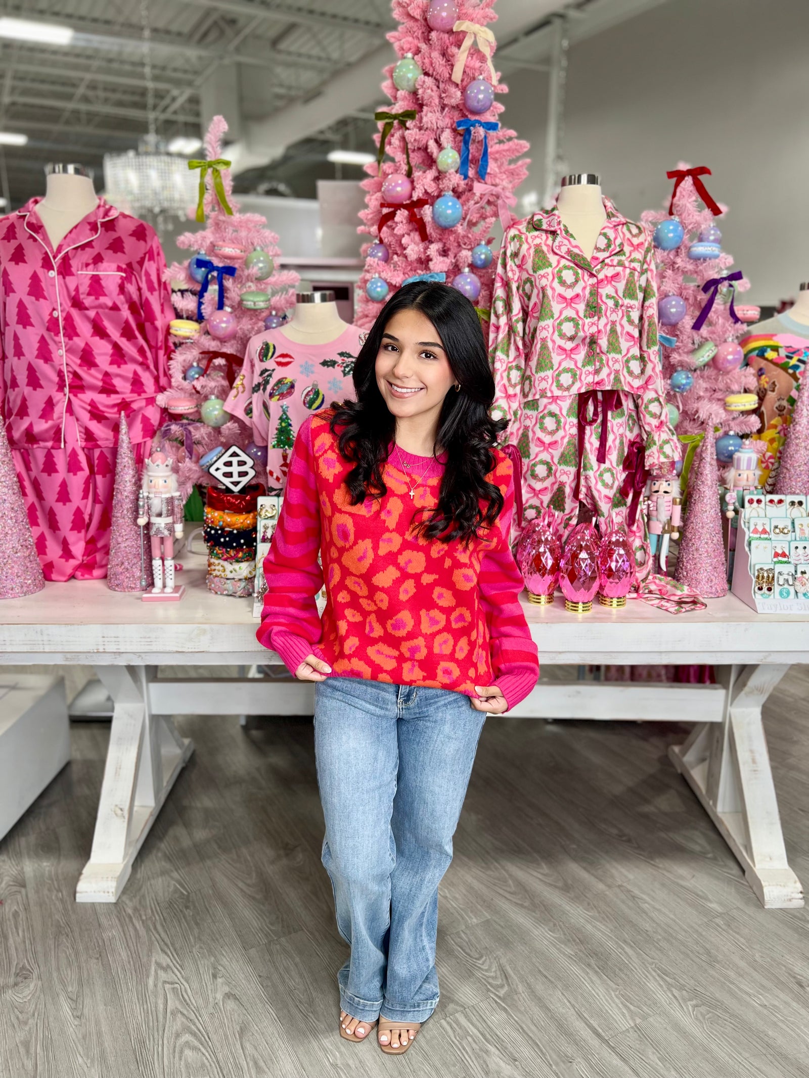 POPPY LEOPARD SWEATER