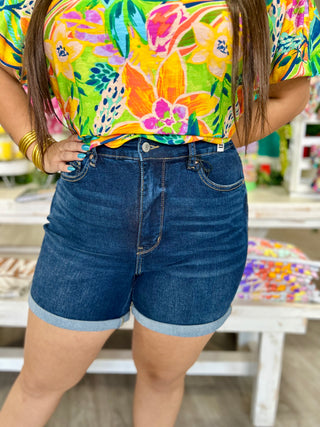 BEACH TUMMY CONTROL JUDY BLUE