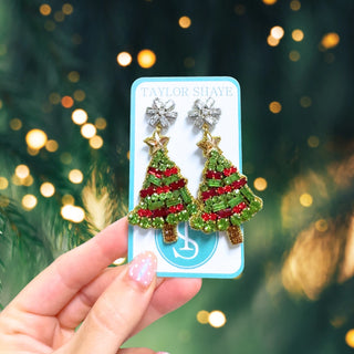 Dazzle Christmas Tree-RED & GREEN MIX