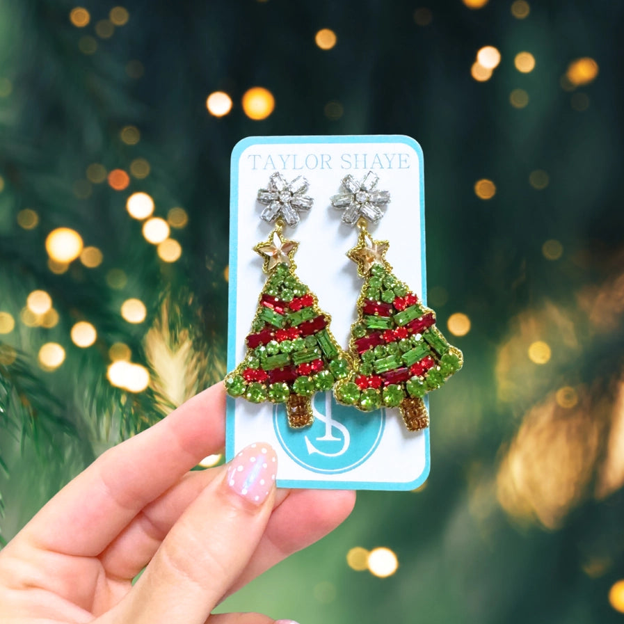 Dazzle Christmas Tree-RED & GREEN MIX