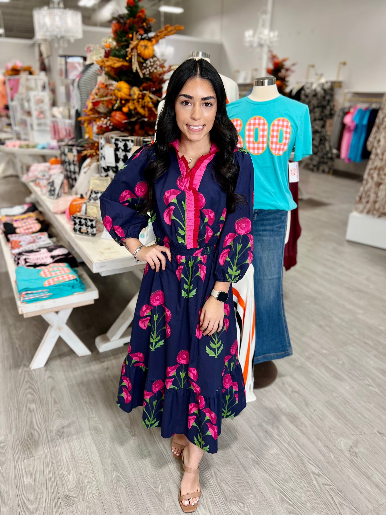 YESENIA FLORAL DRESS