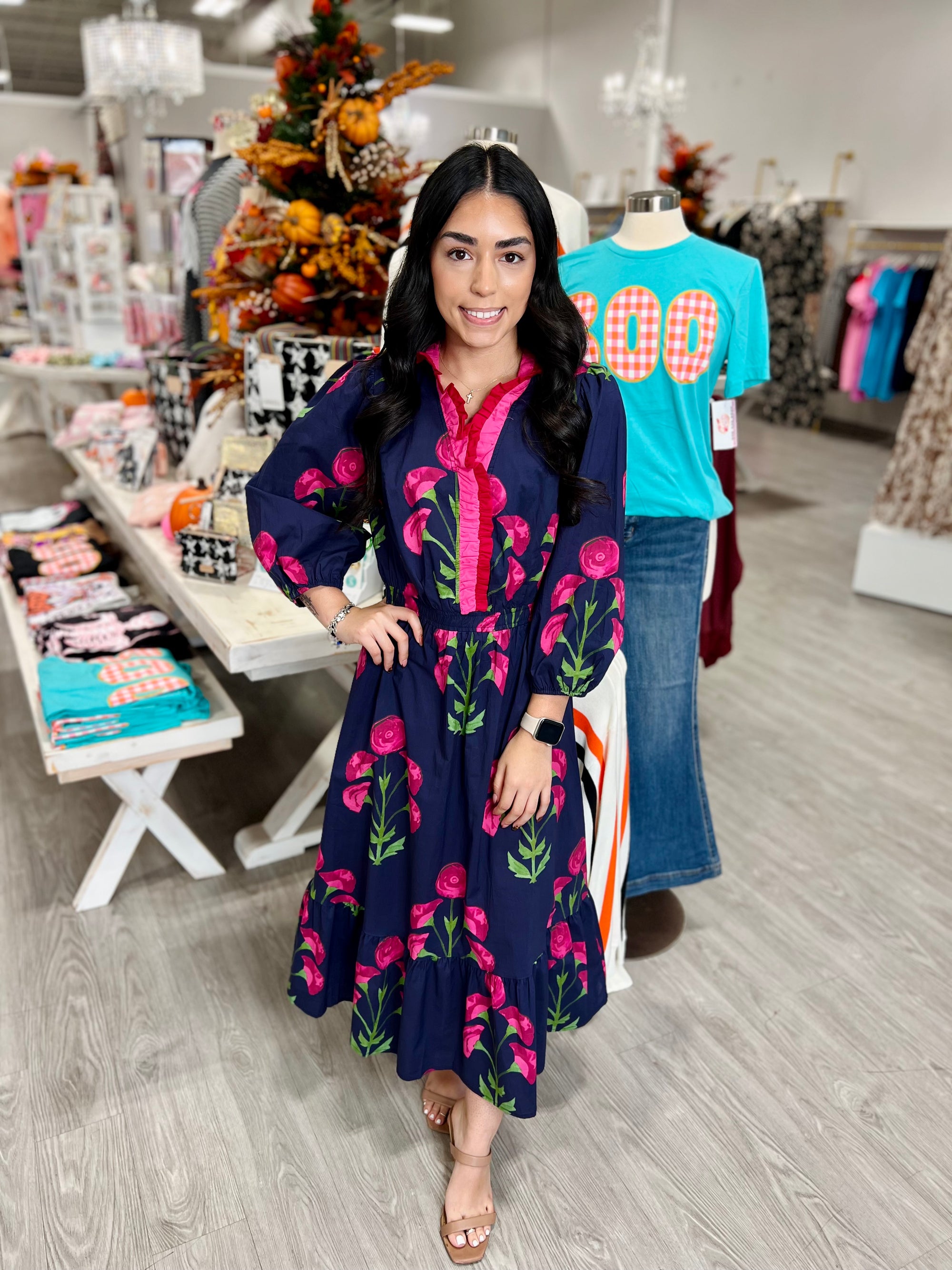 YESENIA FLORAL DRESS
