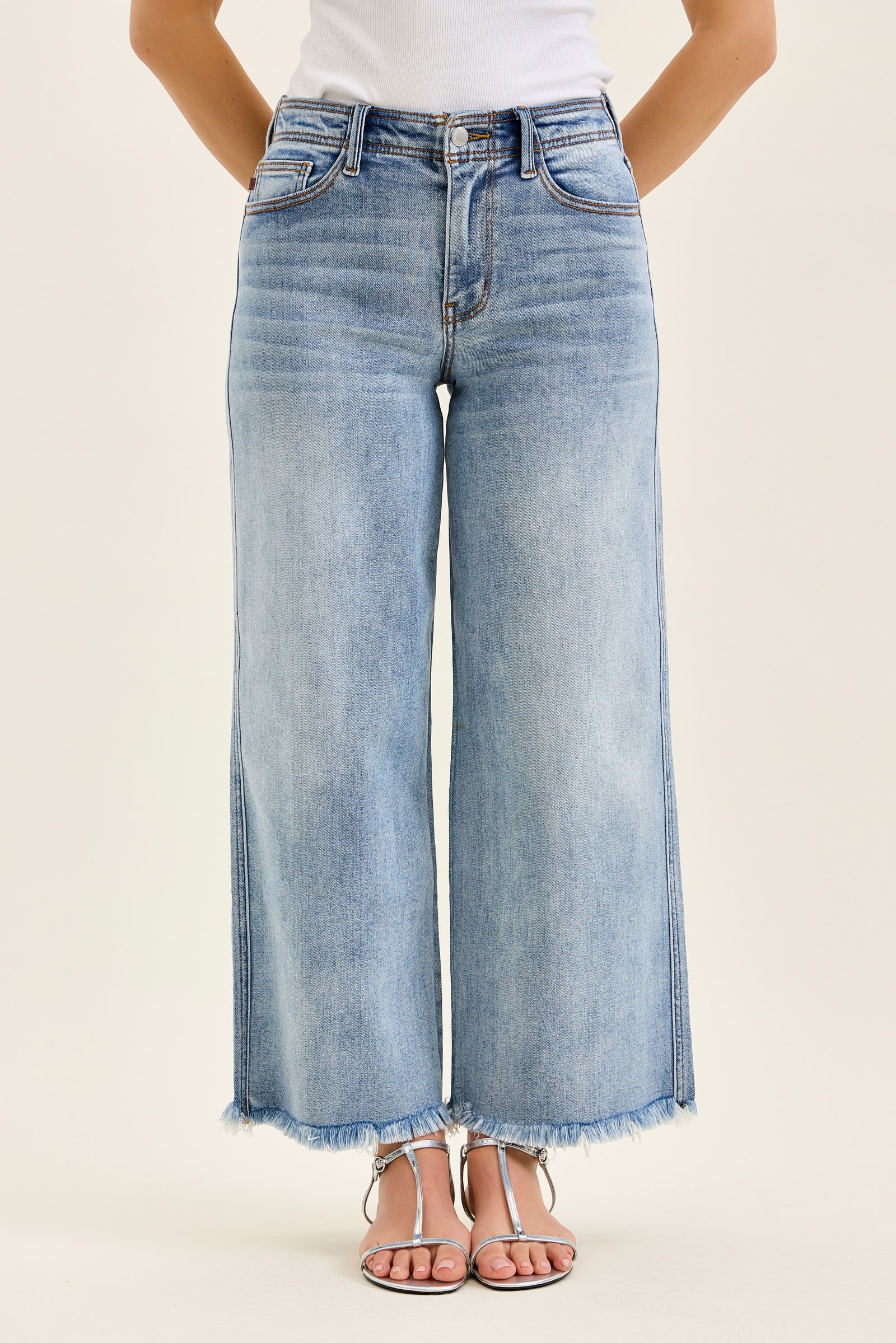 RUTH MIDRISE JUDY BLUE WIDE LEG