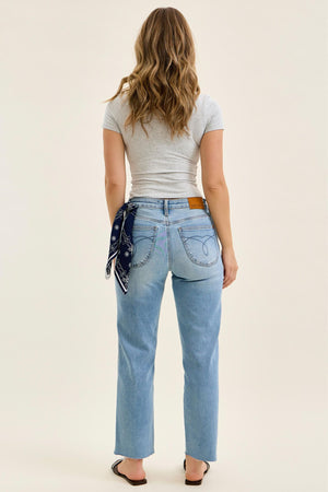 BAILEY MIDRISE ANKLE STRAIGHT JUDY BLUE