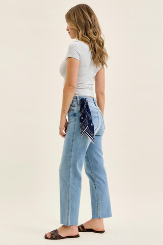 BAILEY MIDRISE ANKLE STRAIGHT JUDY BLUE