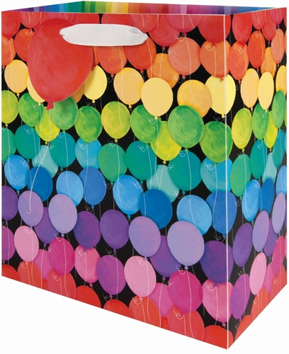 Rainbow Balloons Medium Gift Bag
