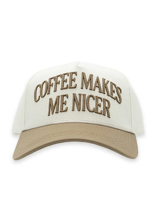 SIMPLY SOUTHERN COFFEE MAKES ME NICER CAP