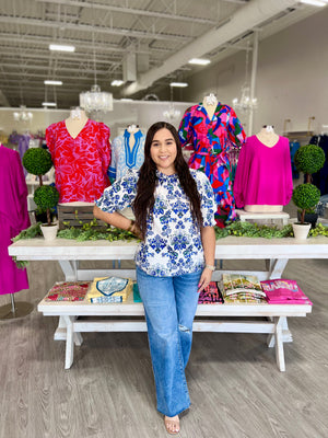 BIANCA FLORAL TOP