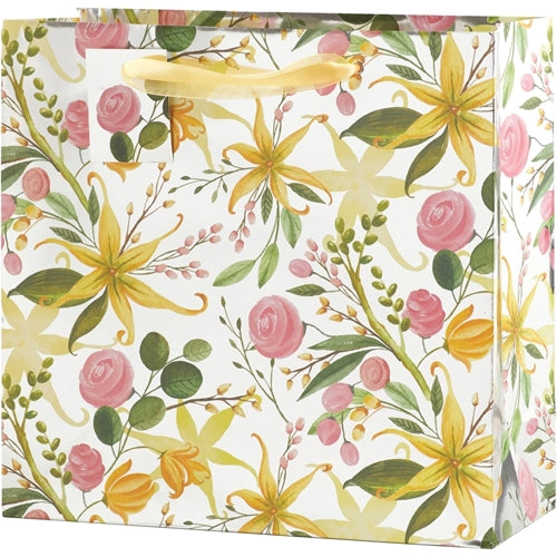 MEADOW LILIES LG SQ GIFT BAg