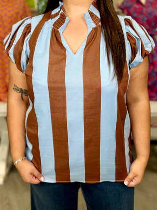 LENA STRIPE TOP