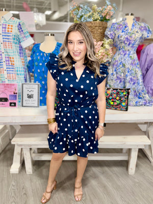 SUSY POLKA DOT DRESS