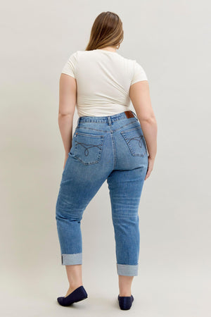 BELLA JUDY BLUE HW BF JEANS