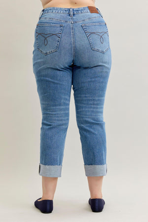 BELLA JUDY BLUE HW BF JEANS