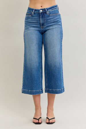 ENRIKA WIDE CROP JUDY BLUE JEANS