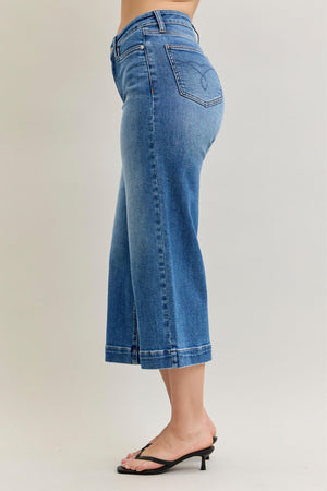 ENRIKA WIDE CROP JUDY BLUE JEANS