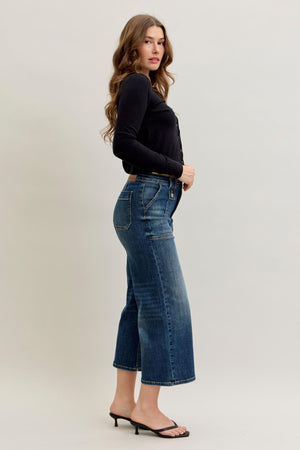 LETTY WIDE CROP JEANS