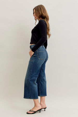 LETTY WIDE CROP JEANS