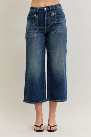 LETTY WIDE CROP JEANS