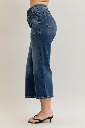 LETTY WIDE CROP JEANS