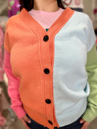 HAILEE MULTI COLOR CARDIGAN