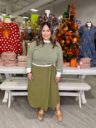 VICTORIA STRIPE DRESS