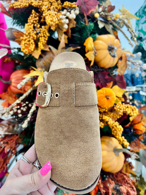 Corky's Day Dream- Tobacco Faux Suede shoes