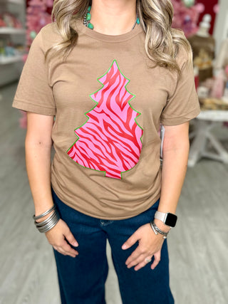 ZEBRA PRINT TEE