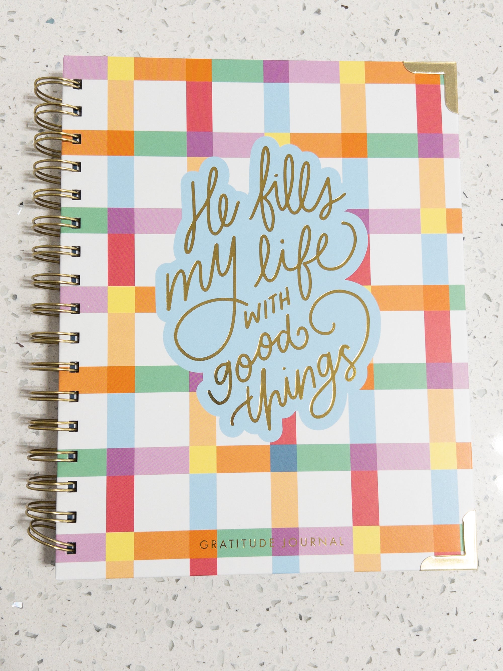 Gratitude Journal  "With good things'