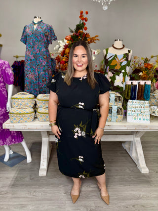 CECIL MIDI DRESS