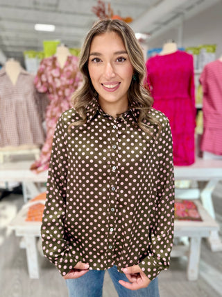 BELEN POLKA DOT TOP