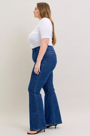 EMMA HW FLARE WITH PATCH POCKETS