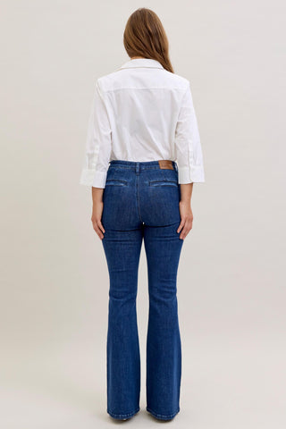 EMMA HW FLARE WITH PATCH POCKETS