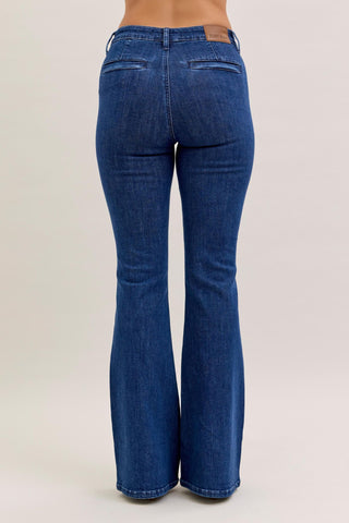 EMMA HW FLARE WITH PATCH POCKETS