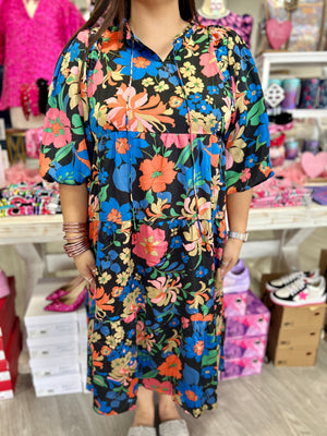 ALEXIS FLORAL DRESS