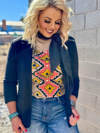 JOJO BLACK BLAZER