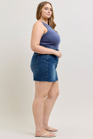 KAREN DARK RIGID SKIRT