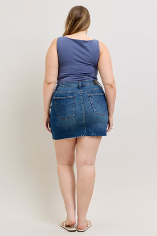 KAREN DARK RIGID SKIRT