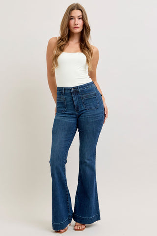 CLARA HW FLARE JEANS