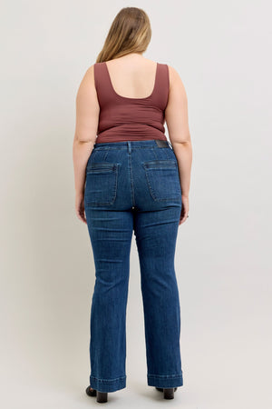 CLARA HW FLARE JEANS