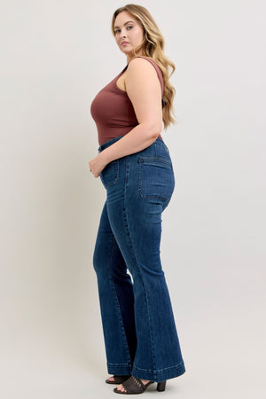 CLARA HW FLARE JEANS