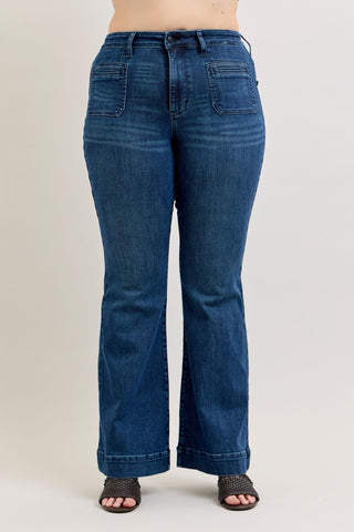 CLARA HW FLARE JEANS