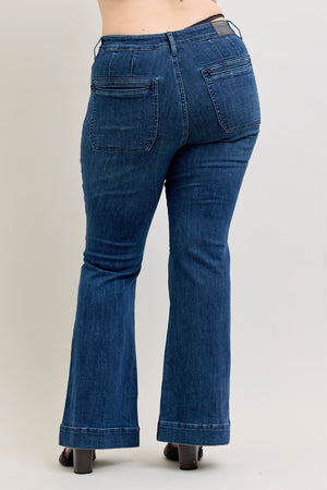 CLARA HW FLARE JEANS
