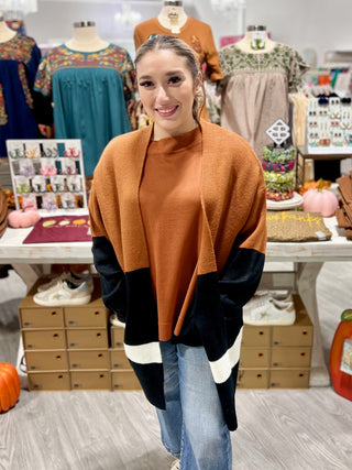 PUMPKIN CARDIGAN