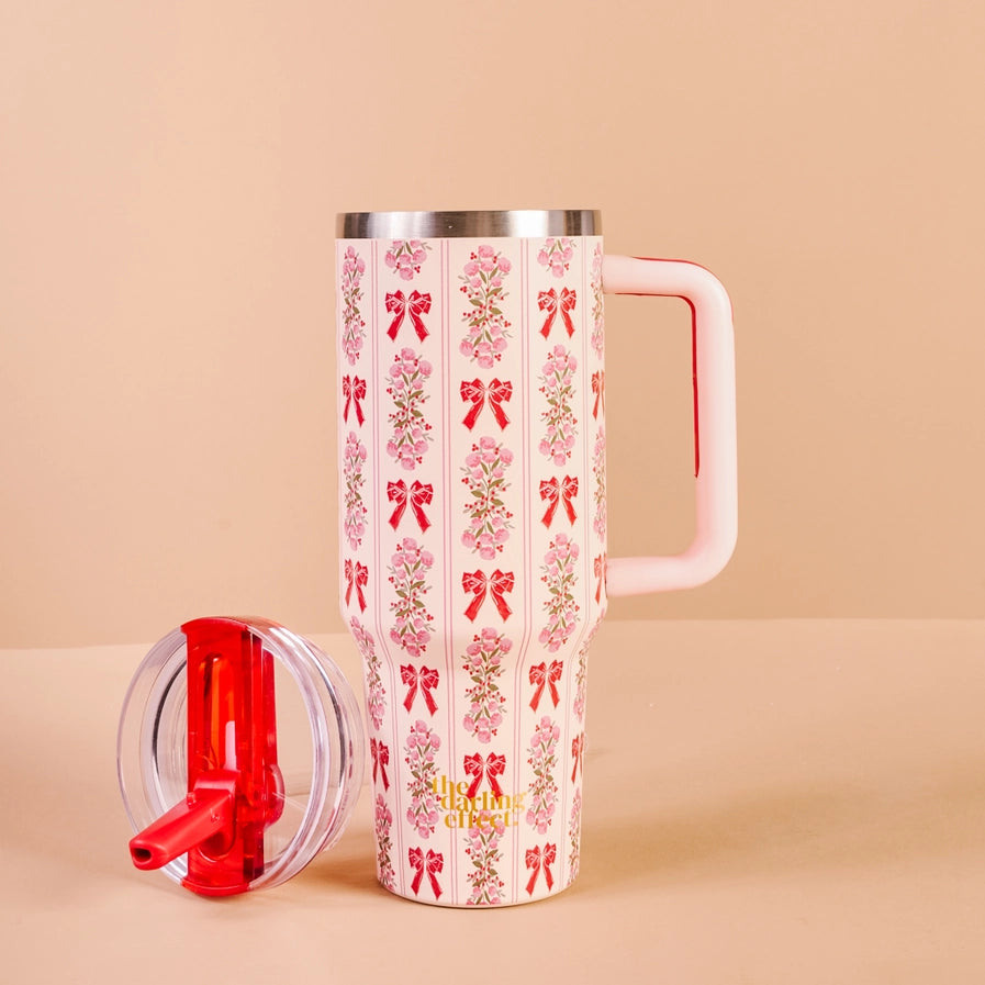 Oh So Merry-40 oz Lifestyle Flip Straw Tumbler