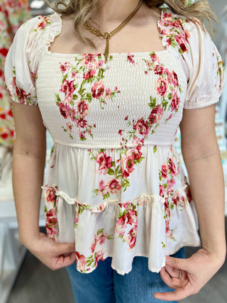 CELIA BABYDOLL TOP